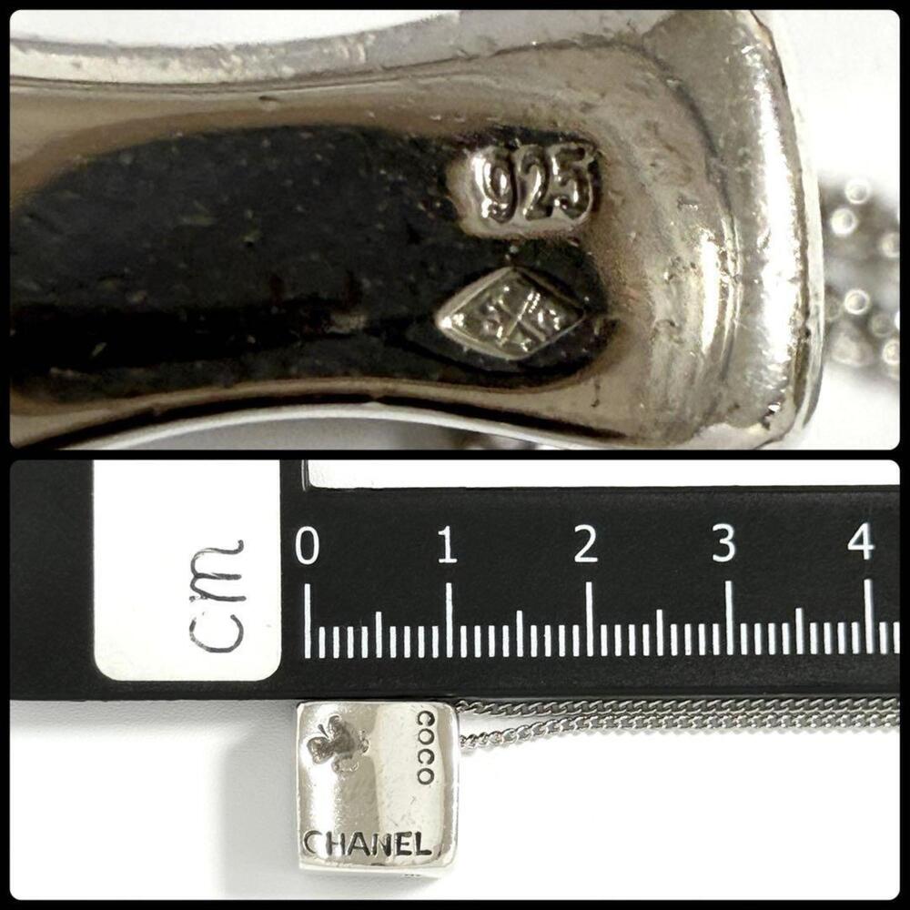 CHANEL Authentic Silver Necklace - Picture 8 of 10